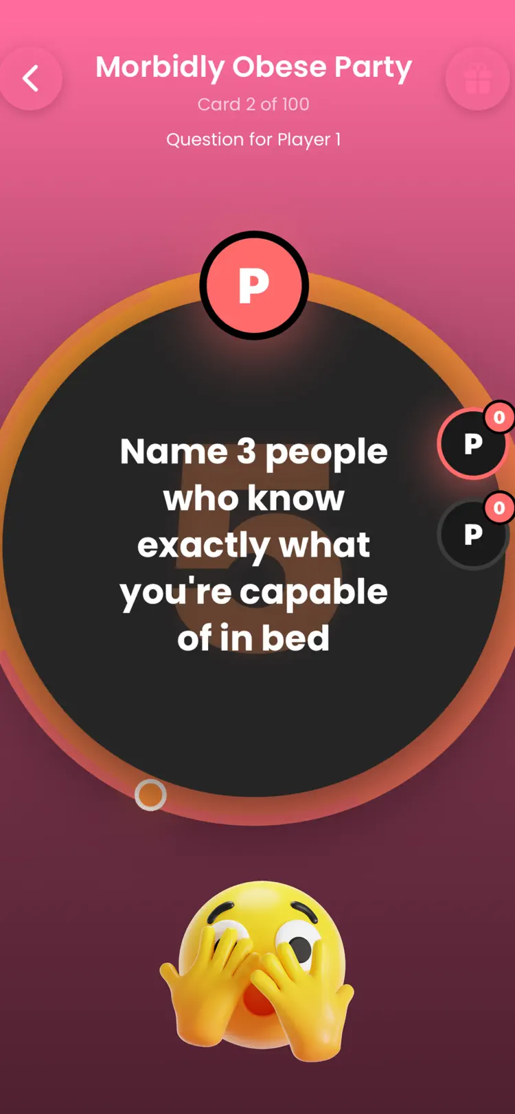 5 second rule to name 3 things settings and feature screen