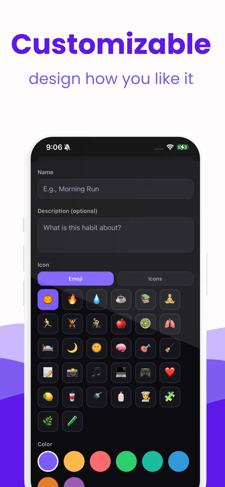 Atomic Habits & Goal Tracker workflow and result preview
