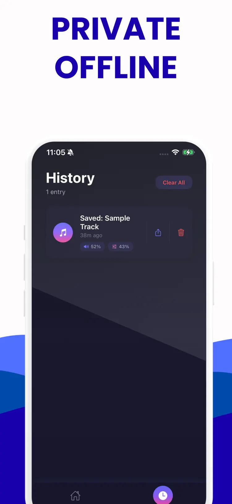 Bass Booster: Sound Enhancer settings and feature screen