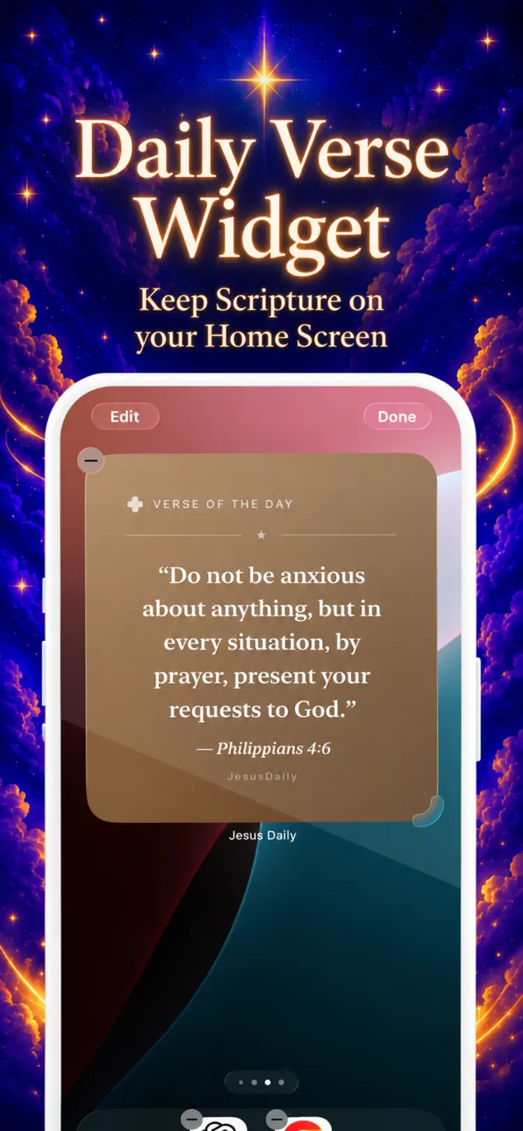 Bible Chat - Daily Verse workflow and result preview
