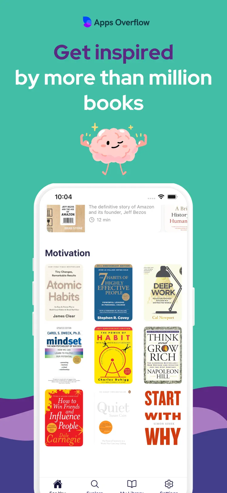 Book Summaries Daily: Flasher settings and feature screen