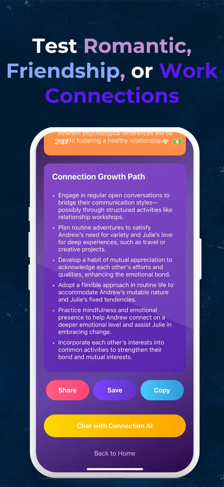 Compatibility Test: Crush Test main tools and options on iPhone