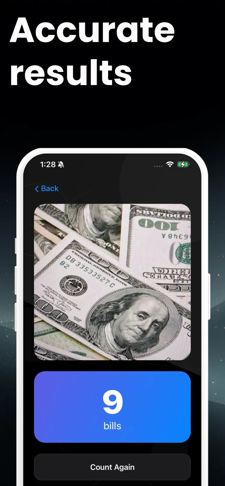 Count This & Counting App workflow and result preview