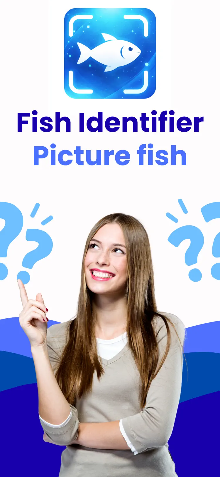 Fish Identifier - Picture Fish iPhone app screen for identify items and review useful details