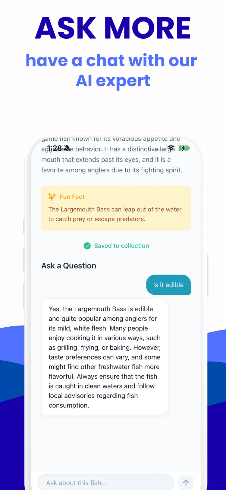 Fish Identifier - Picture Fish saved results and sharing options