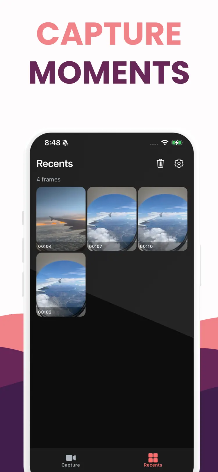 Frame Grabber - Freeze Frame workflow and result preview