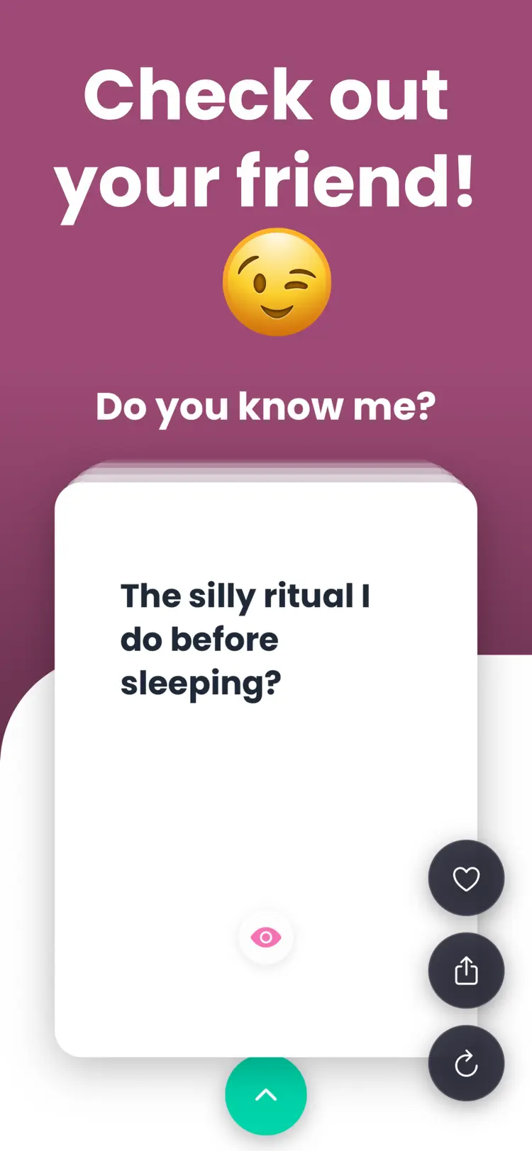 How Well Do You Know him/her workflow and result preview
