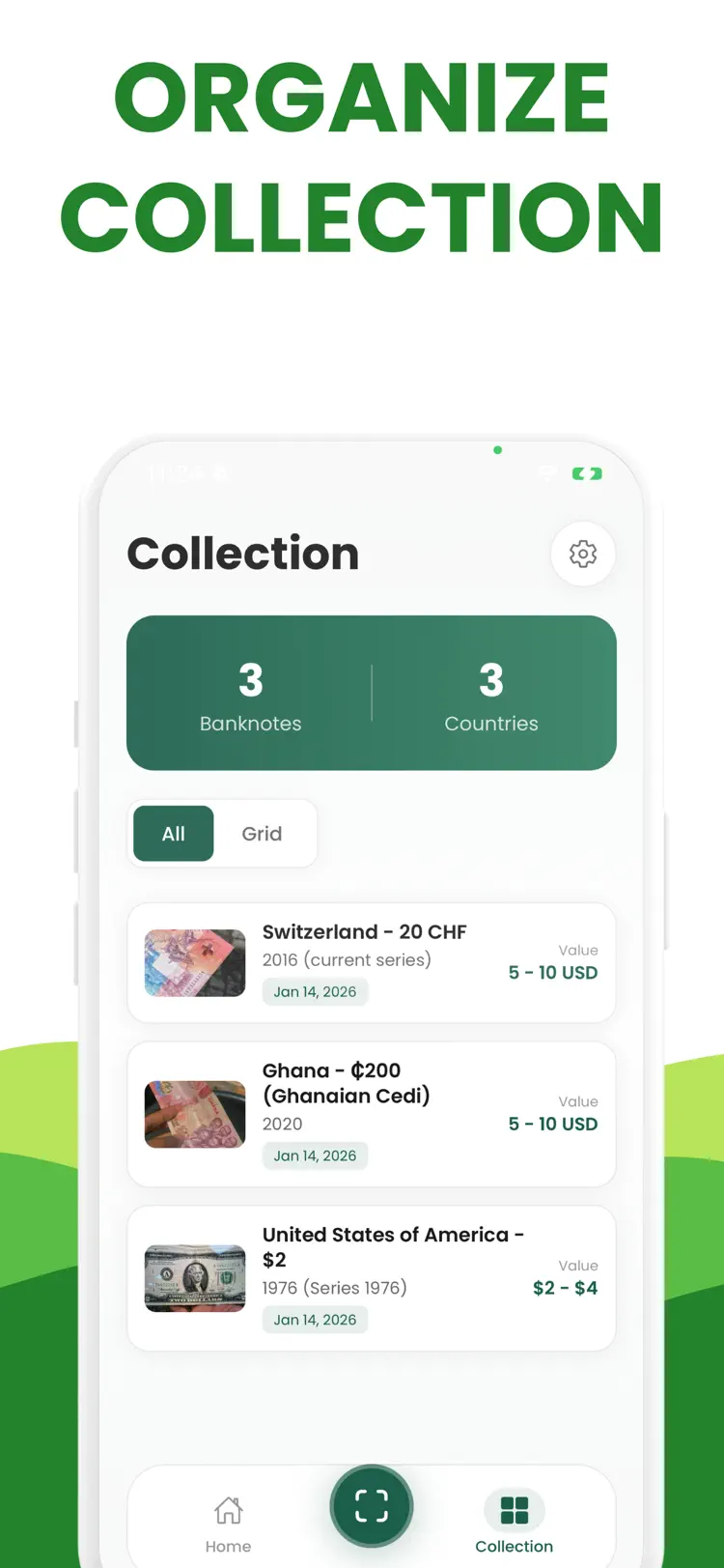 Money Identifier: Banknote workflow and result preview