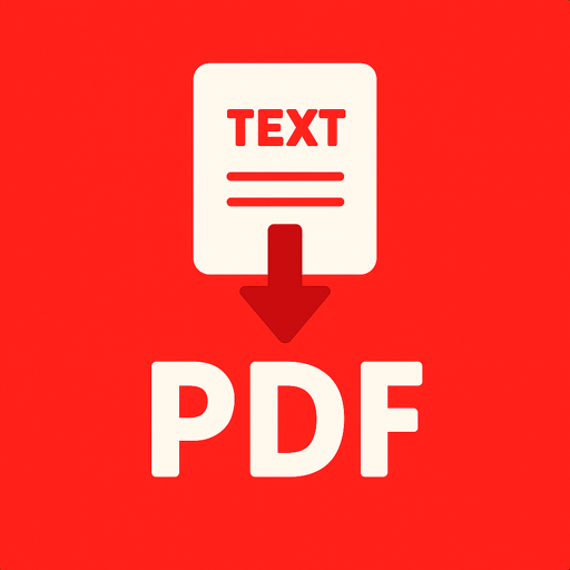 PDF Maker & Edit: Text to PDF icon