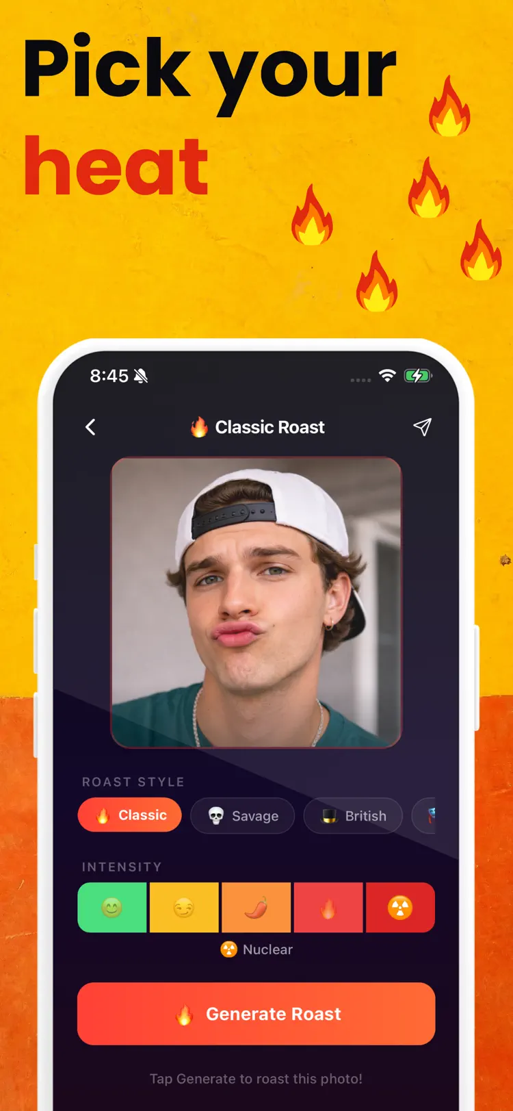Roast Bot & AI Roast Generator workflow and result preview