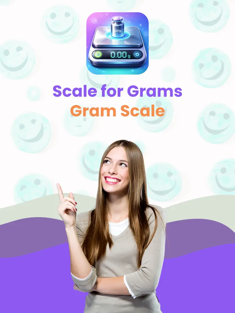 Scale For Grams: Gram Scale saved results and sharing options
