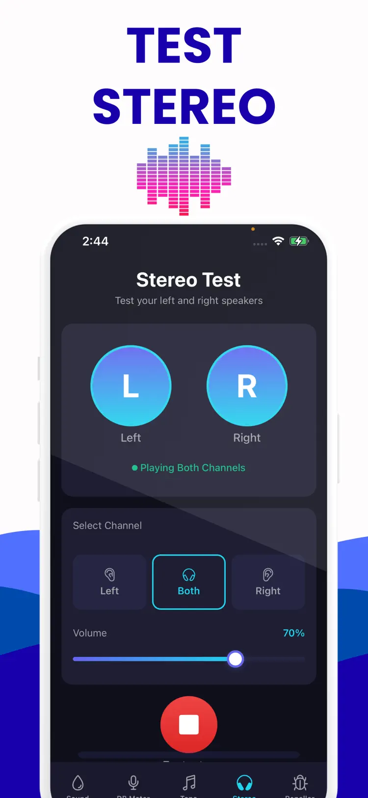 Speaker Fix – Speaker Cleaner saved results and sharing options